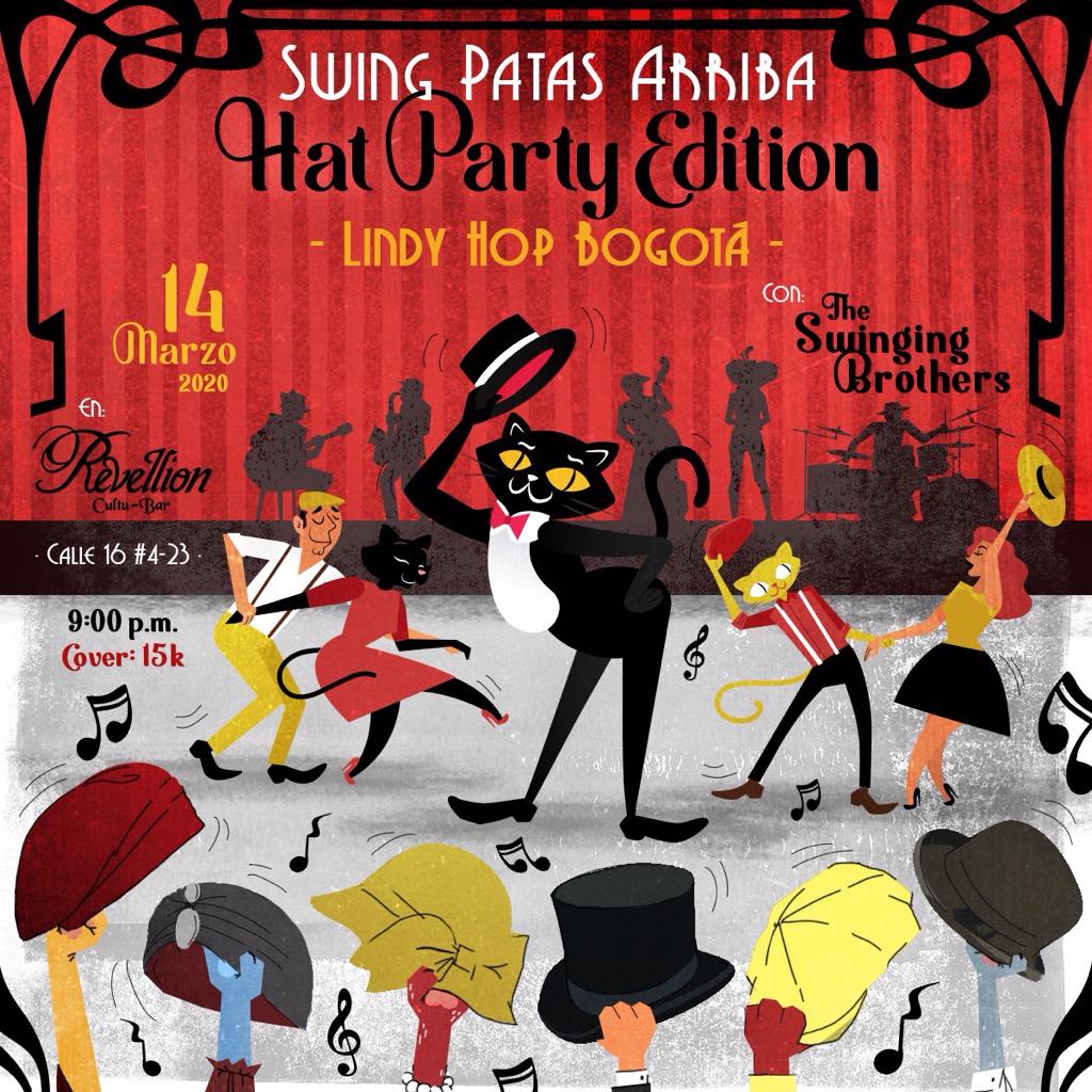 Lindy Hop Bogotá - Hat Party Edition