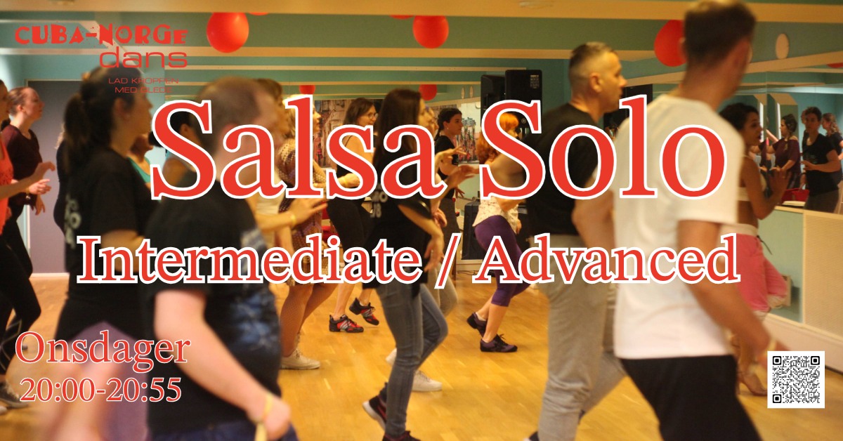 Salsa Solo Class for Interm Advanced "02nd March to 17th April, 2026"