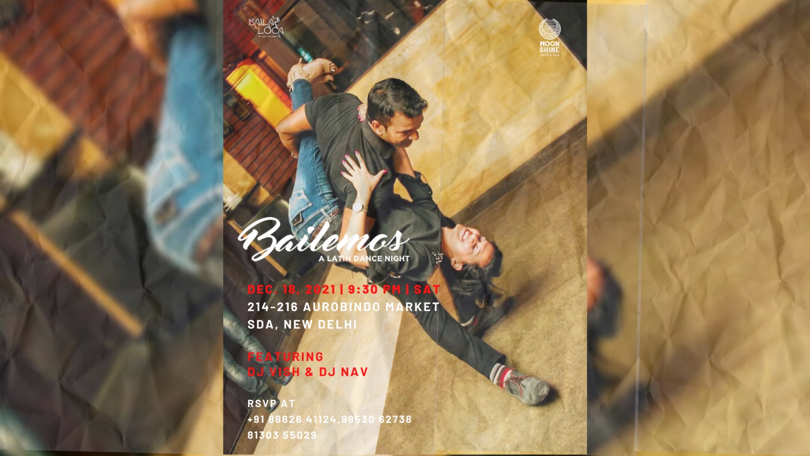 BAILEMOS ~ A Latin Dance Night