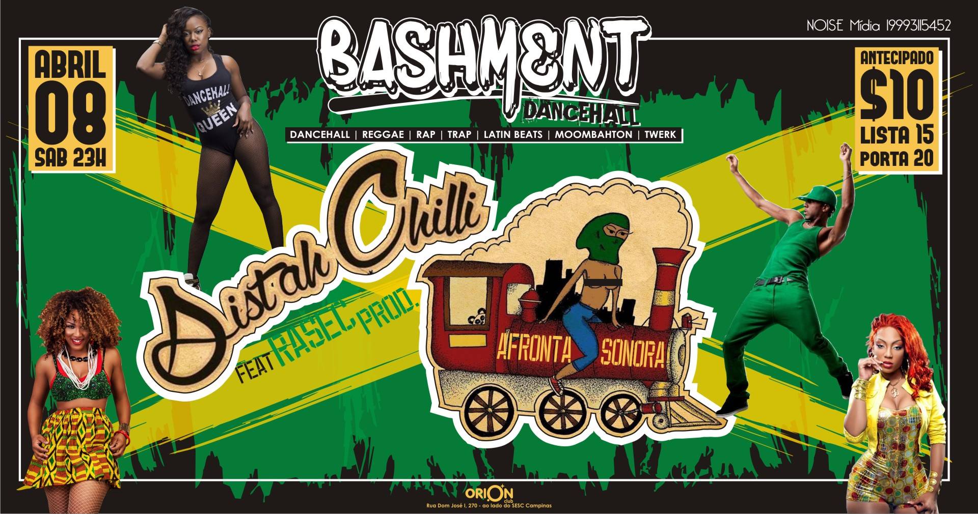 Bashment Dancehall Sistah Chilli & Rasec