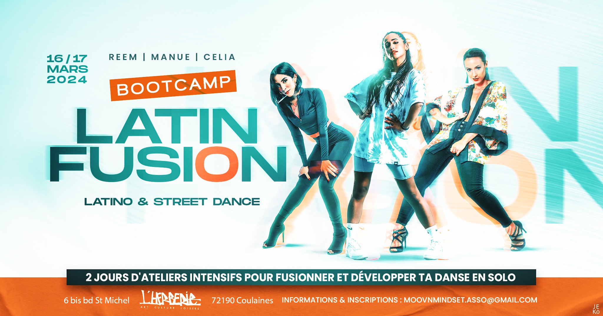 BOOTCAMP LATIN FUSION - Reem, Manue, Celia (Le Mans)