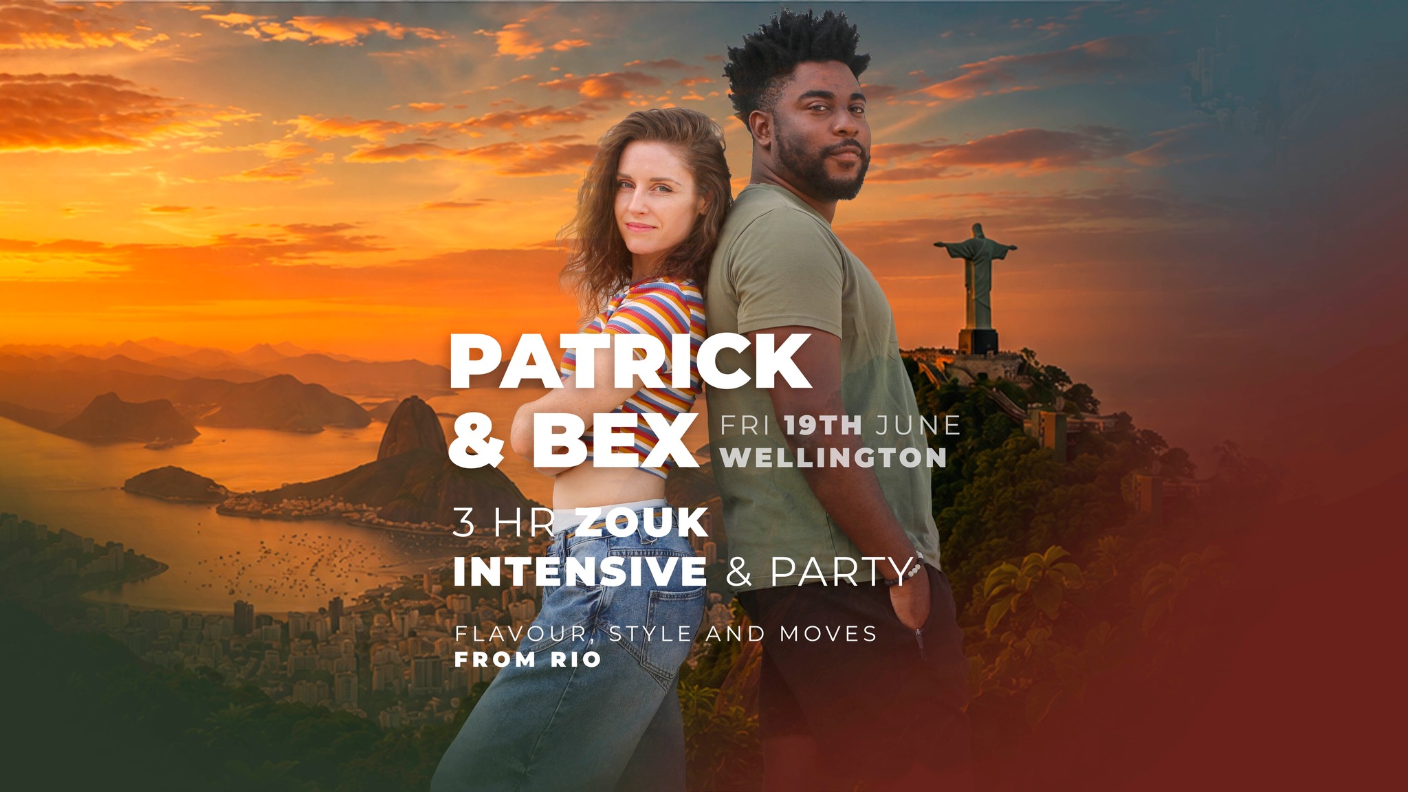 Patrick and Bex Welly Zouk Intensive - Rio Flavours!