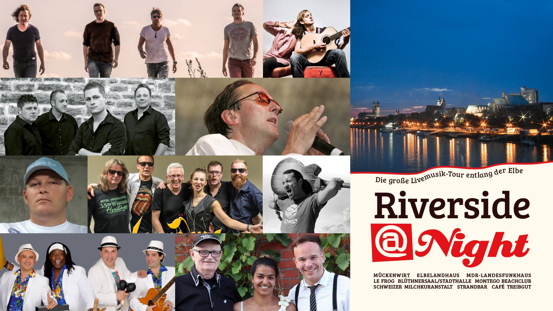 Riverside at Night 2018
