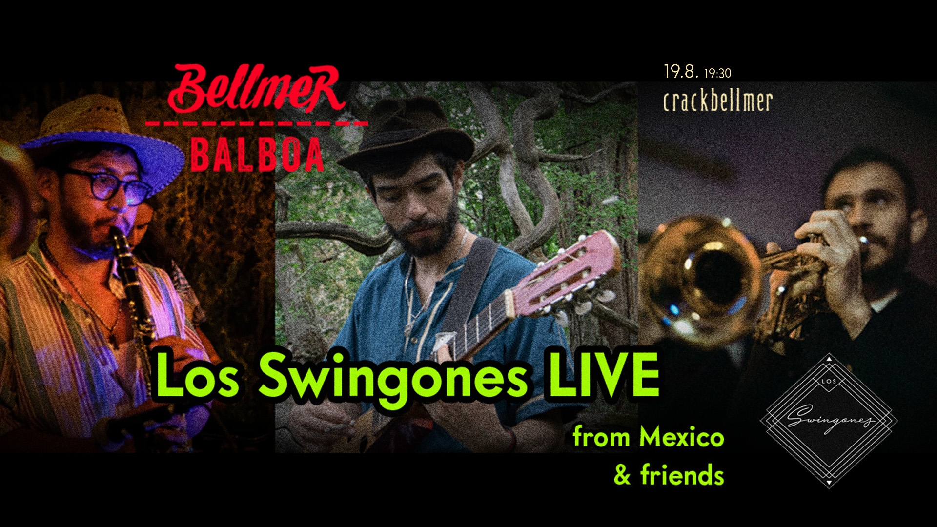 Bellmer Balboa w Los Swingones LIVE ! ! !