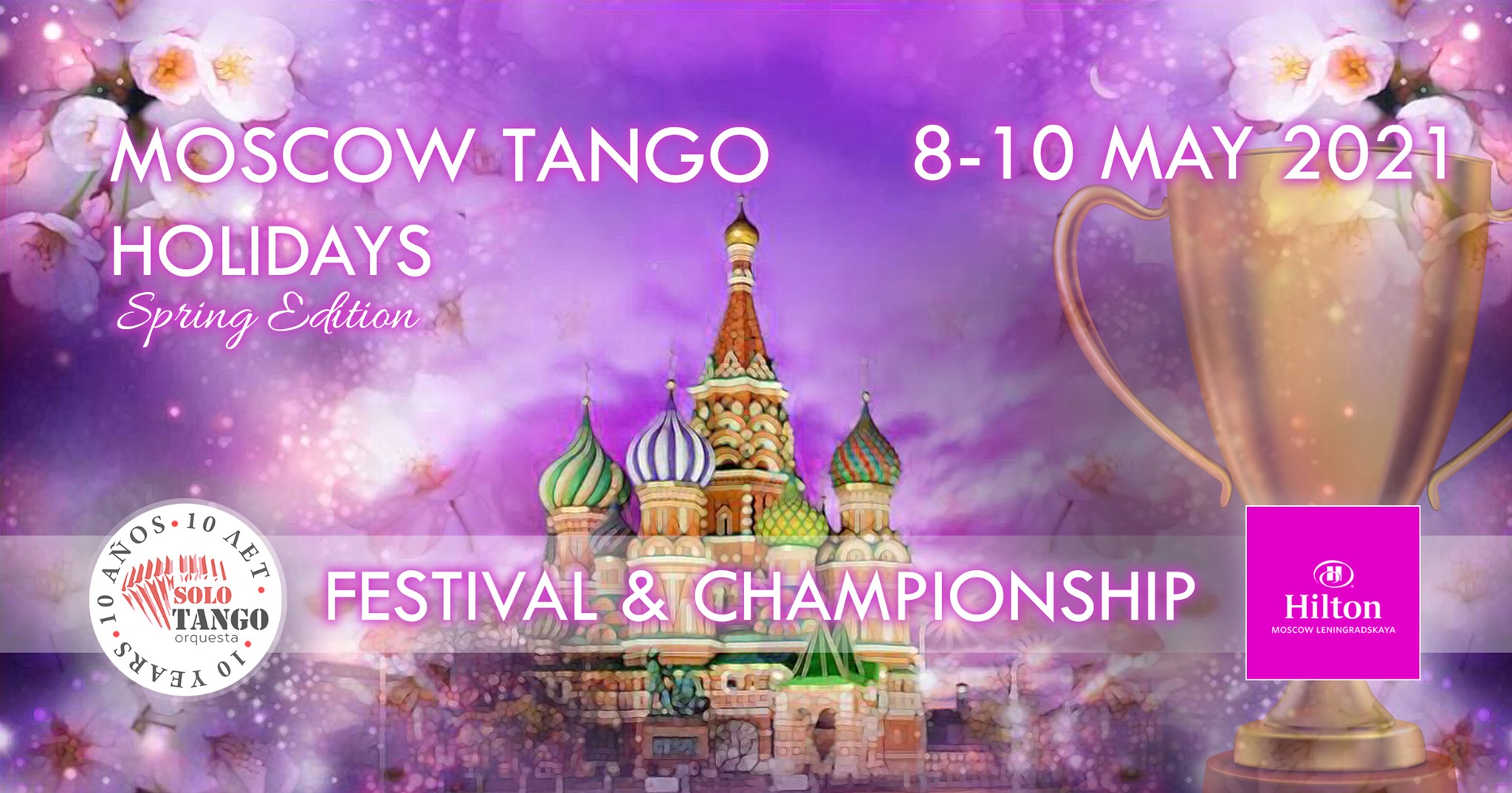 Festival & Cup Moscow Tango Holidays SPRING 21