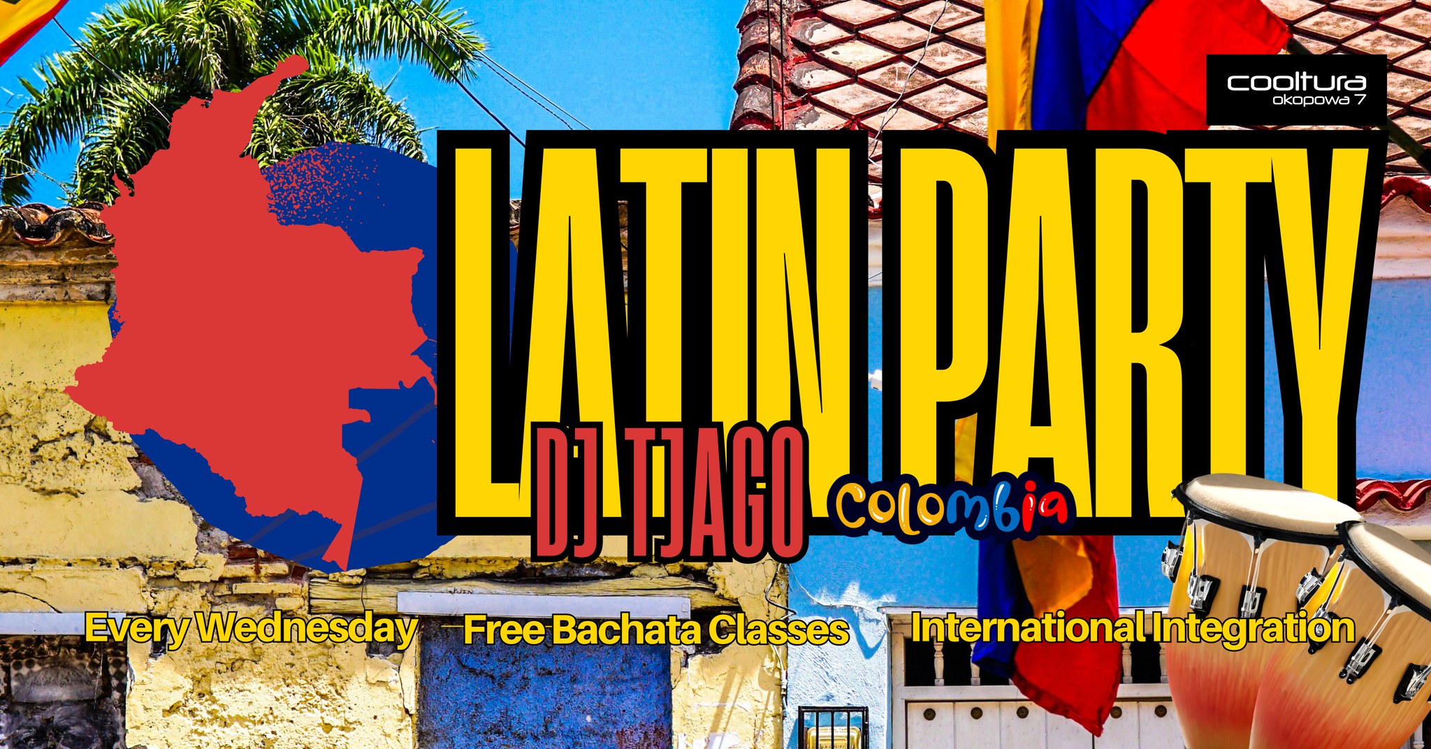 Latin Party with DJ Tjago International Integration Cooltura Okopowa 7