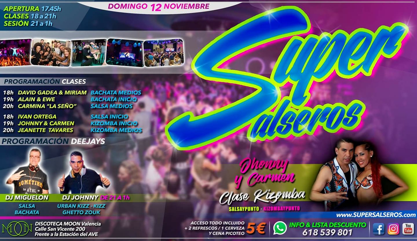 Fiesta SuperSalseros En MOON
