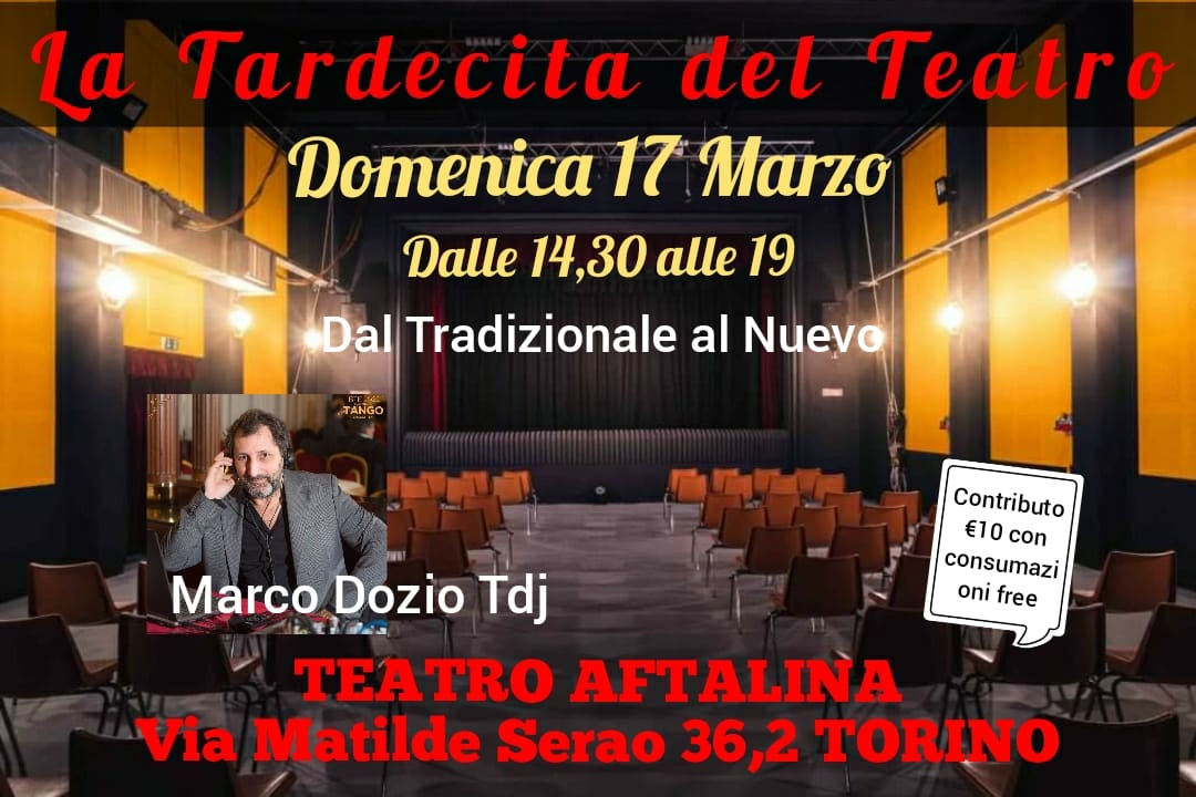 La Tardecita del Teatro - Dal tradizionale al nuevo con Marco DozioTdj