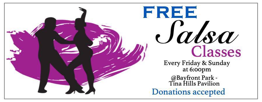Free Salsa Lesson at Bayfront Park