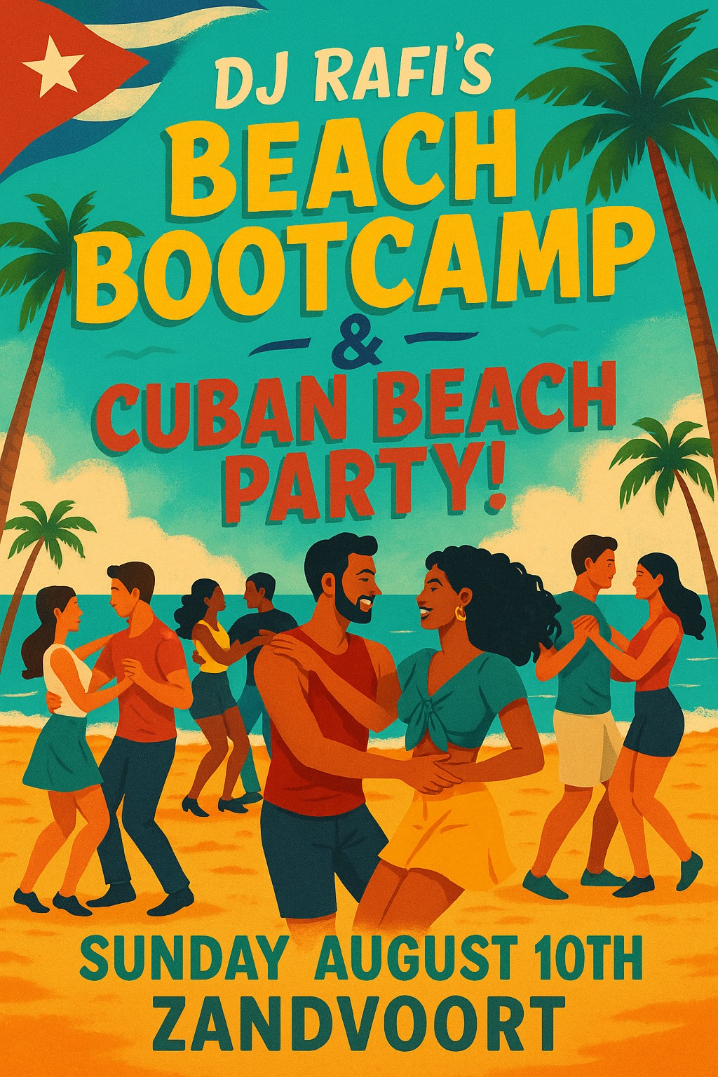 DJ Rafi's Cuban Salsa Beach Bootcamp & Cuban Beach Party!
