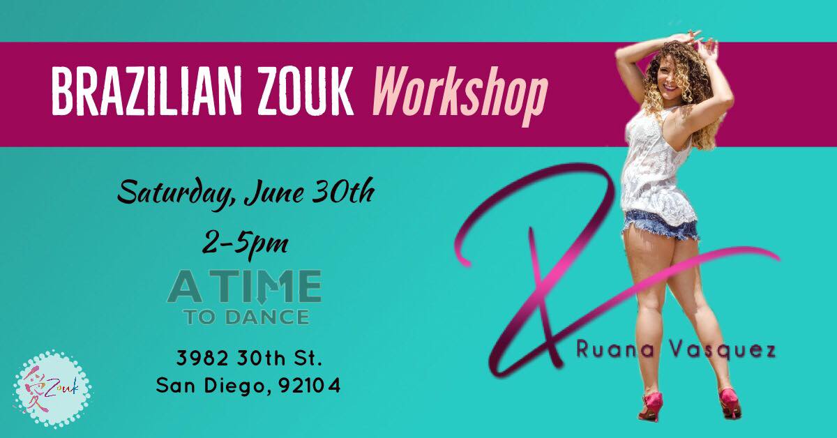 3hr Brazilian Zouk Workshop