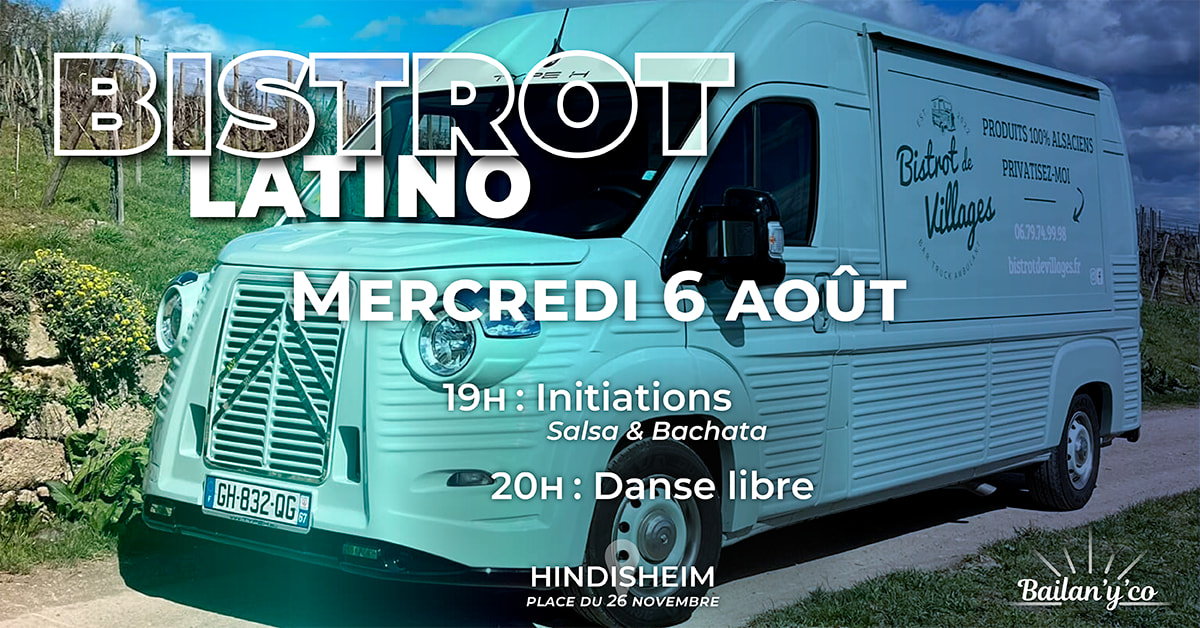Bistrot Latino Initiation Salsa & Bachata à Hindisheim 💃