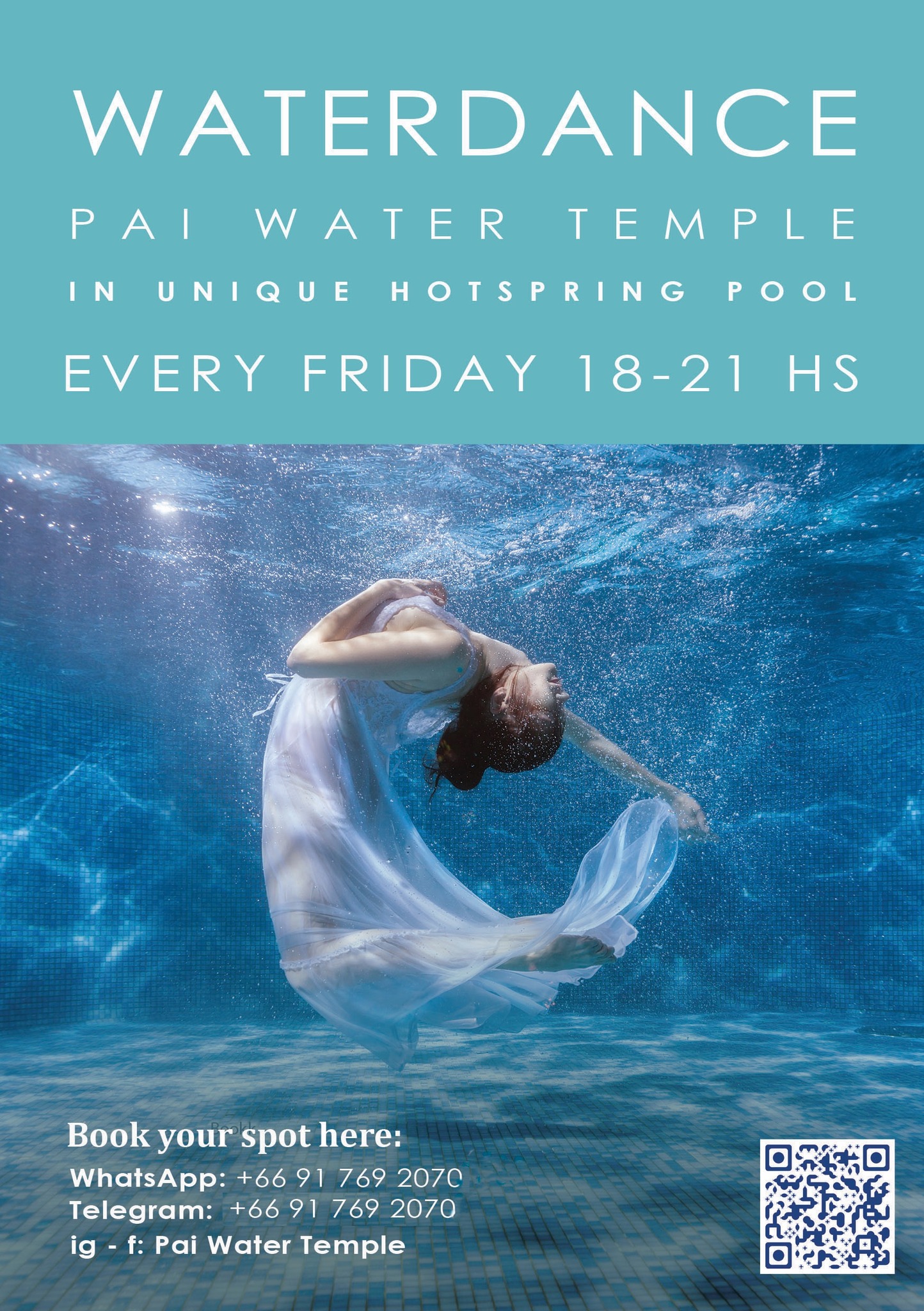 WaterDance, Somatic flow in Hotsprings pools
