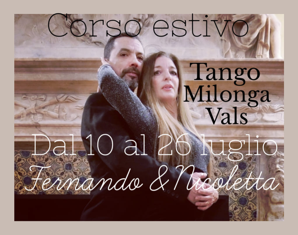 Corso estivo Tango Milonga Vals🦋