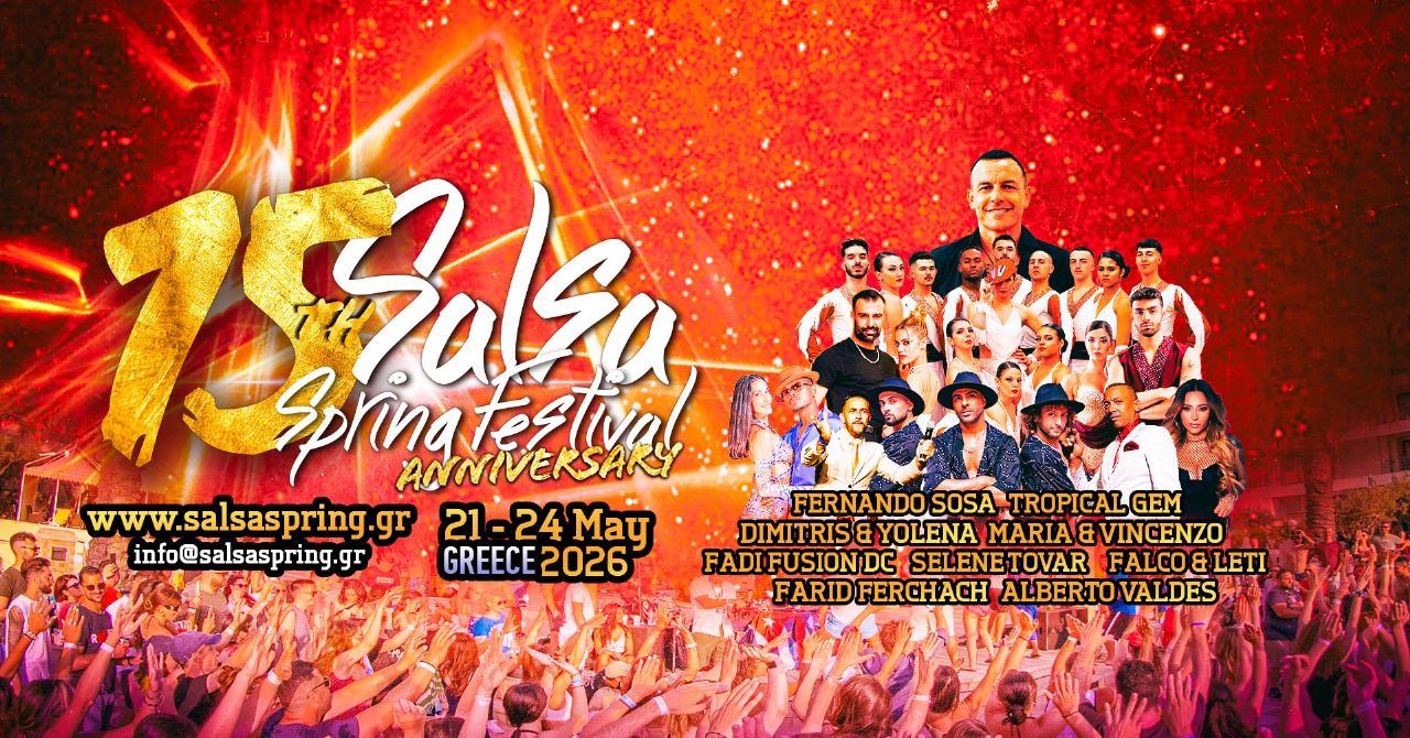 15th Anniversary Salsa Spring Festival 2026, Greece
