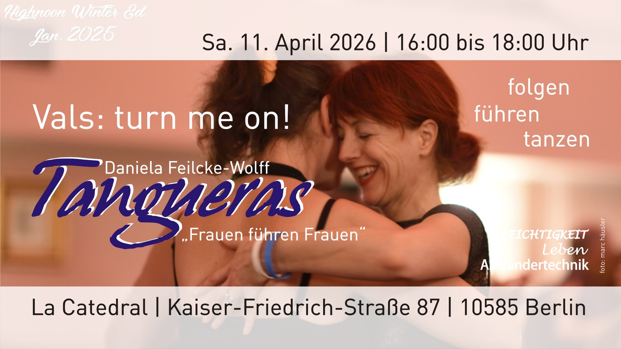 Tangueras - Frauen führen Frauen - Vals: turn me on!