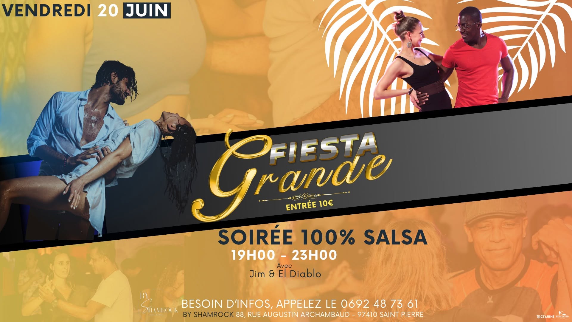 🔥🔥🔥 100% SALSA - FIESTA GRANDE - VENDREDI 20 JUIN 2025 🔥🔥🔥