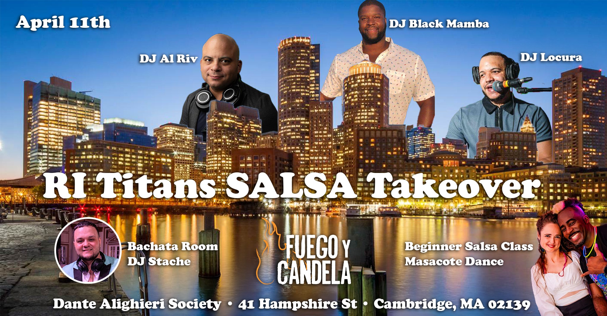 Fuego y Candela: RI Titans SALSA Takeover