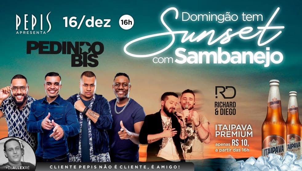 Sunset com Sambanejo na Pepis - Grupo Pedindo Bis + R&D 16 12