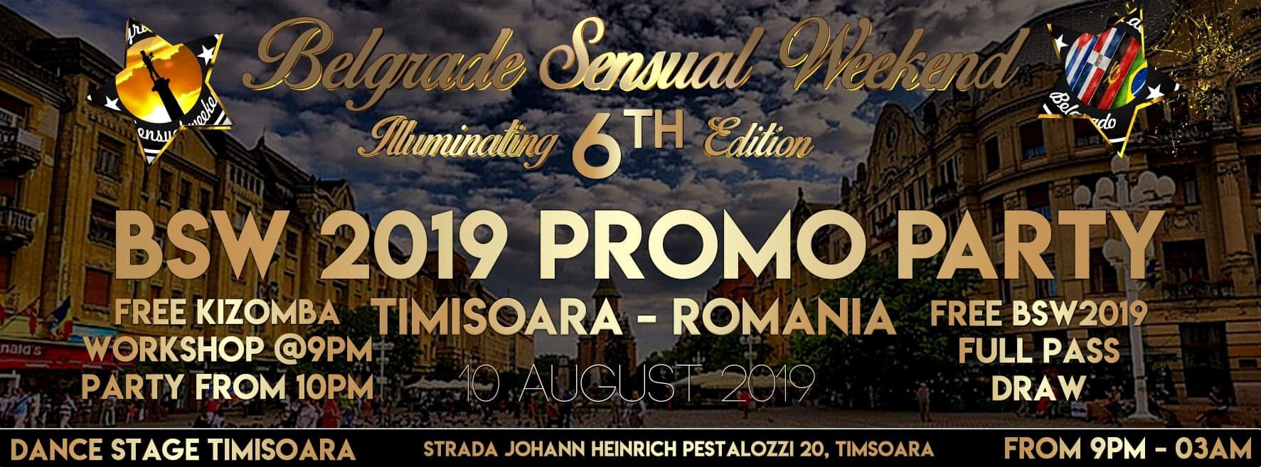 BSW 2019 Timisoara Promo Party - Free Kizz Workshop & Full Pass