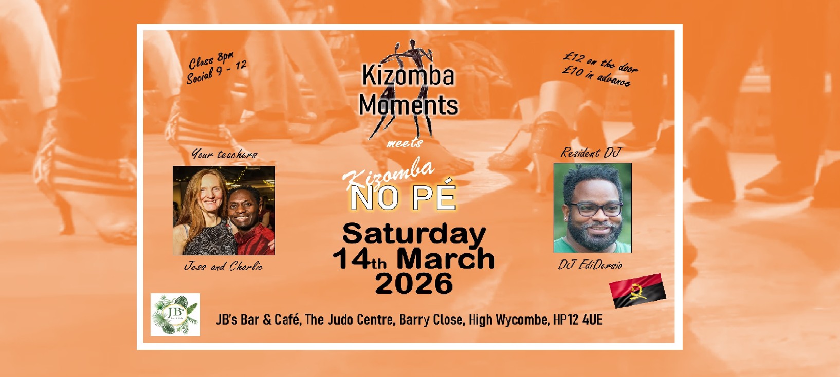 Kizomba Moments meets Kizomba No Pe Saturday Parties