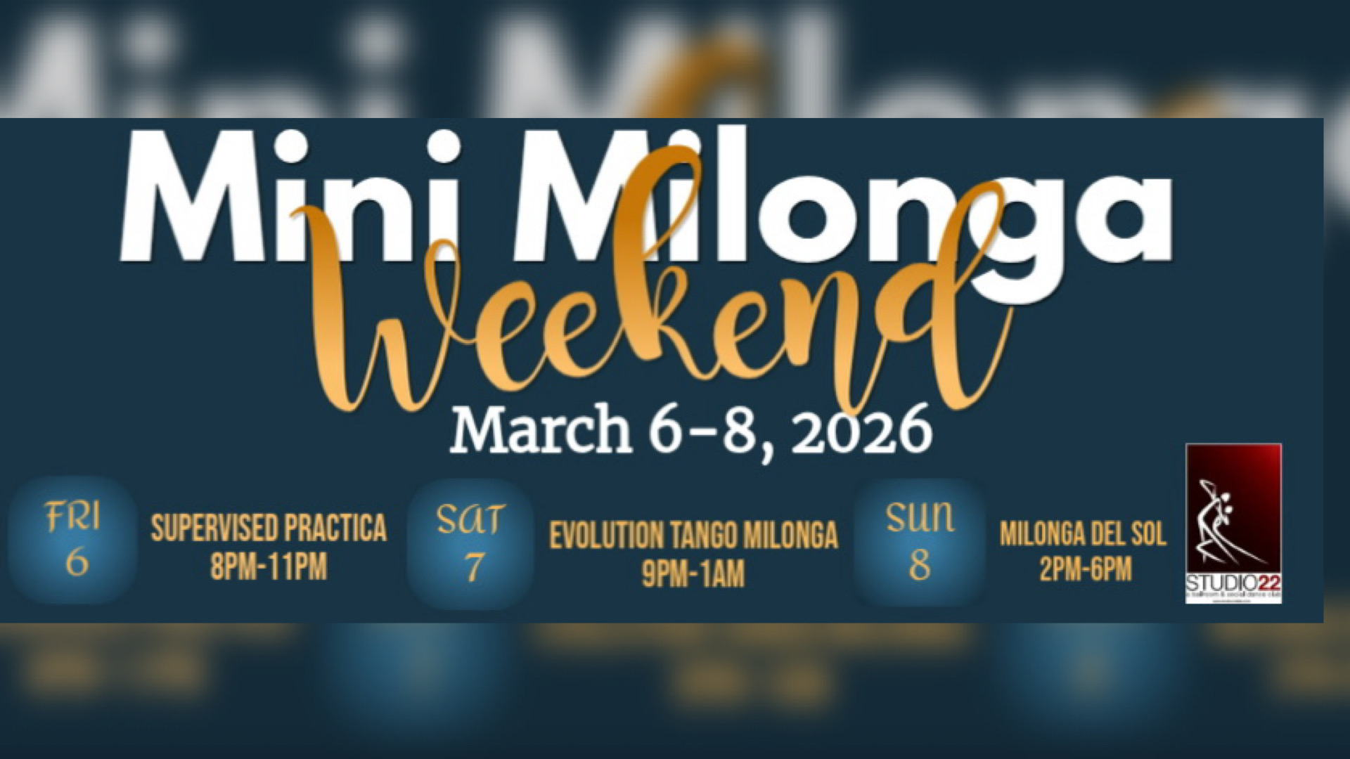 Mini Milonga Weekend