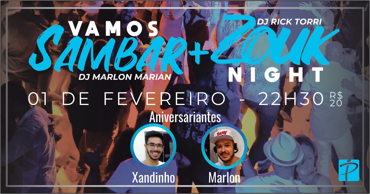 Vamos Sambar + Zouk Nigth