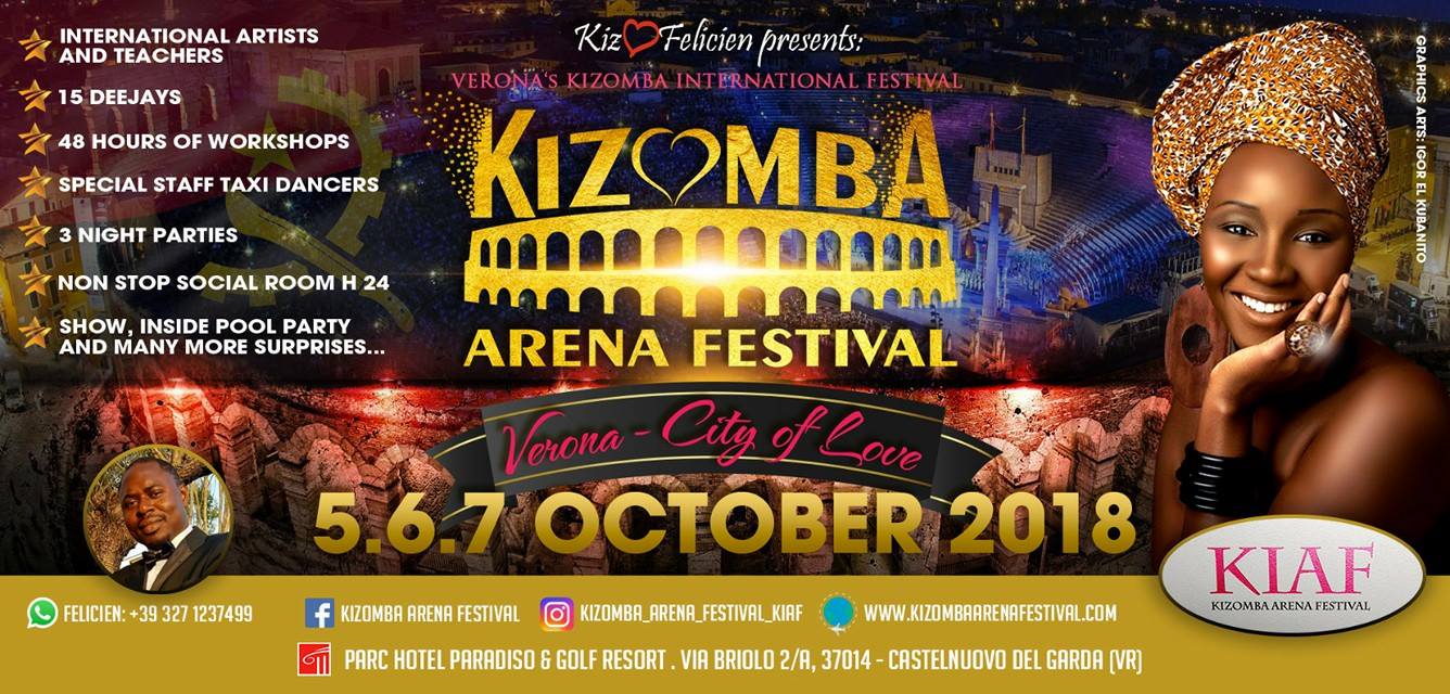 Kizomba Arena Festival (official event)* KIAF * VeronaใITALYใ 20