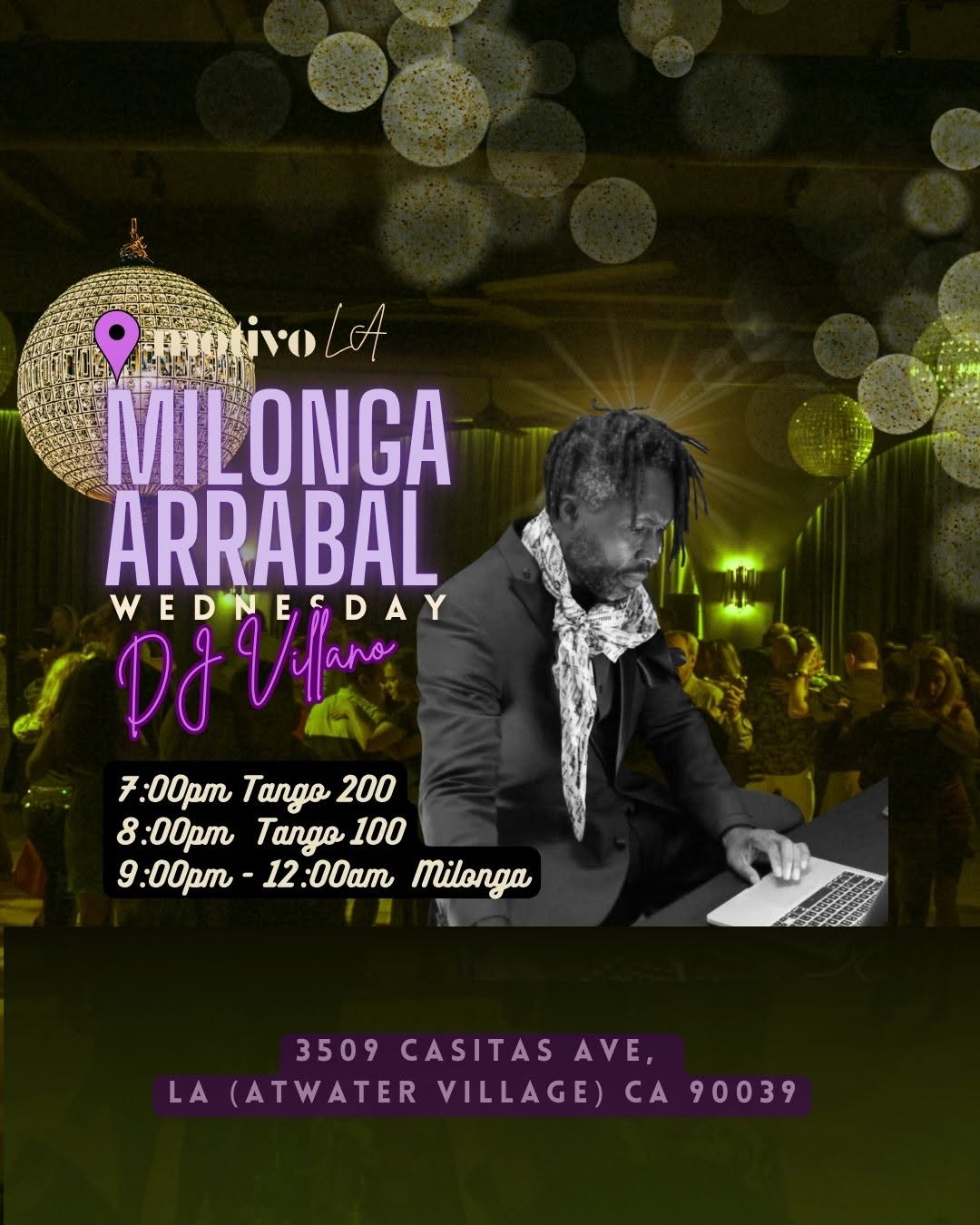 Milonga Arrabal - w DJ Villano