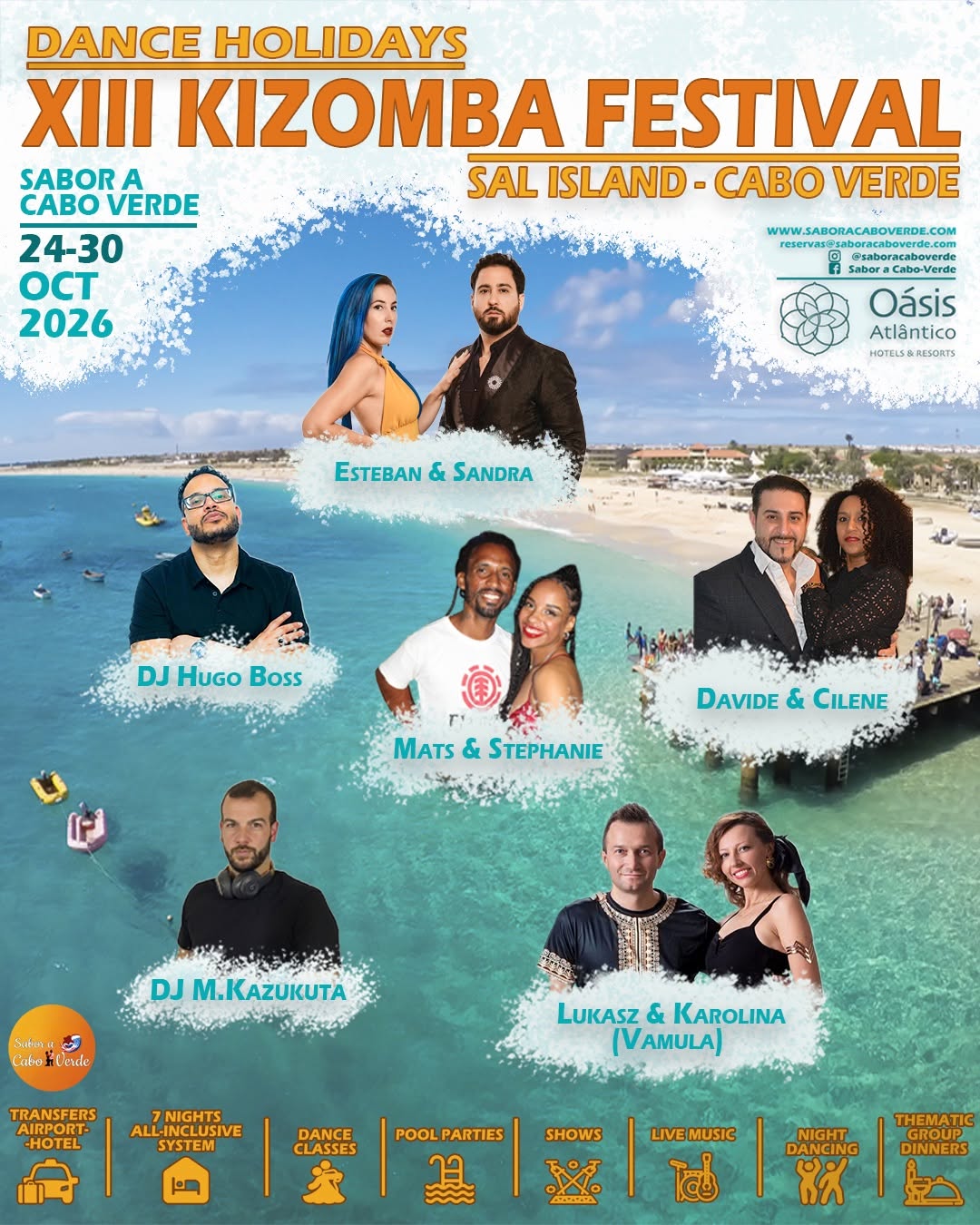 FESTIVAL KIZOMBA SABOR A CABO VERDE - ILHA DO SAL ( SAL ISLAND )
