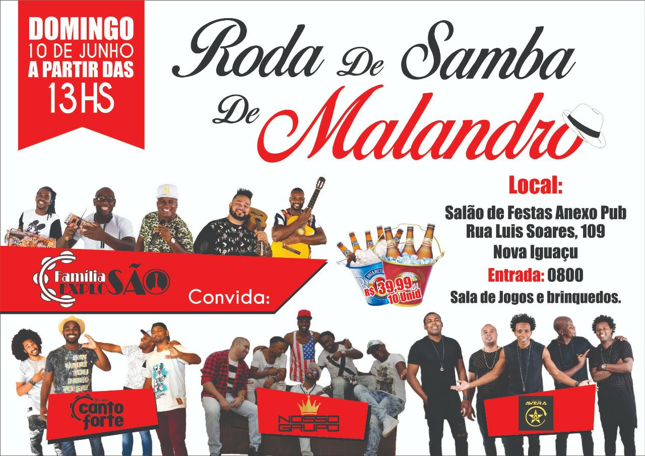 RODA DE SAMBA DE MALANDRO