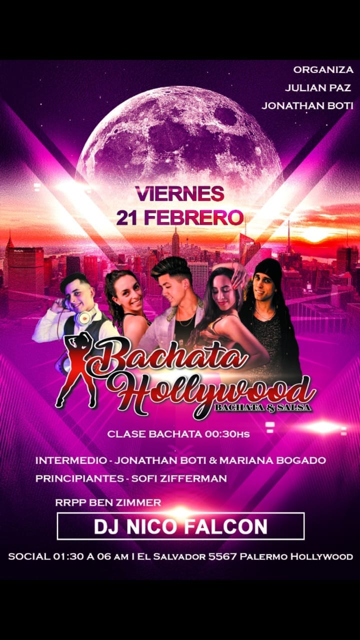 Bachata Hollywood 21.02.20