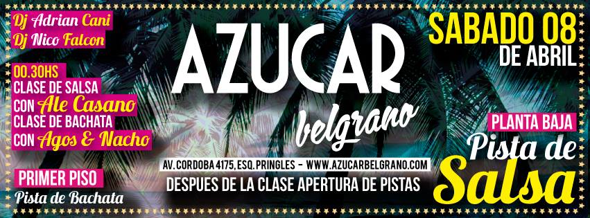 Descuento! Sabado 8 de Abril ! Salsa & Bachata!