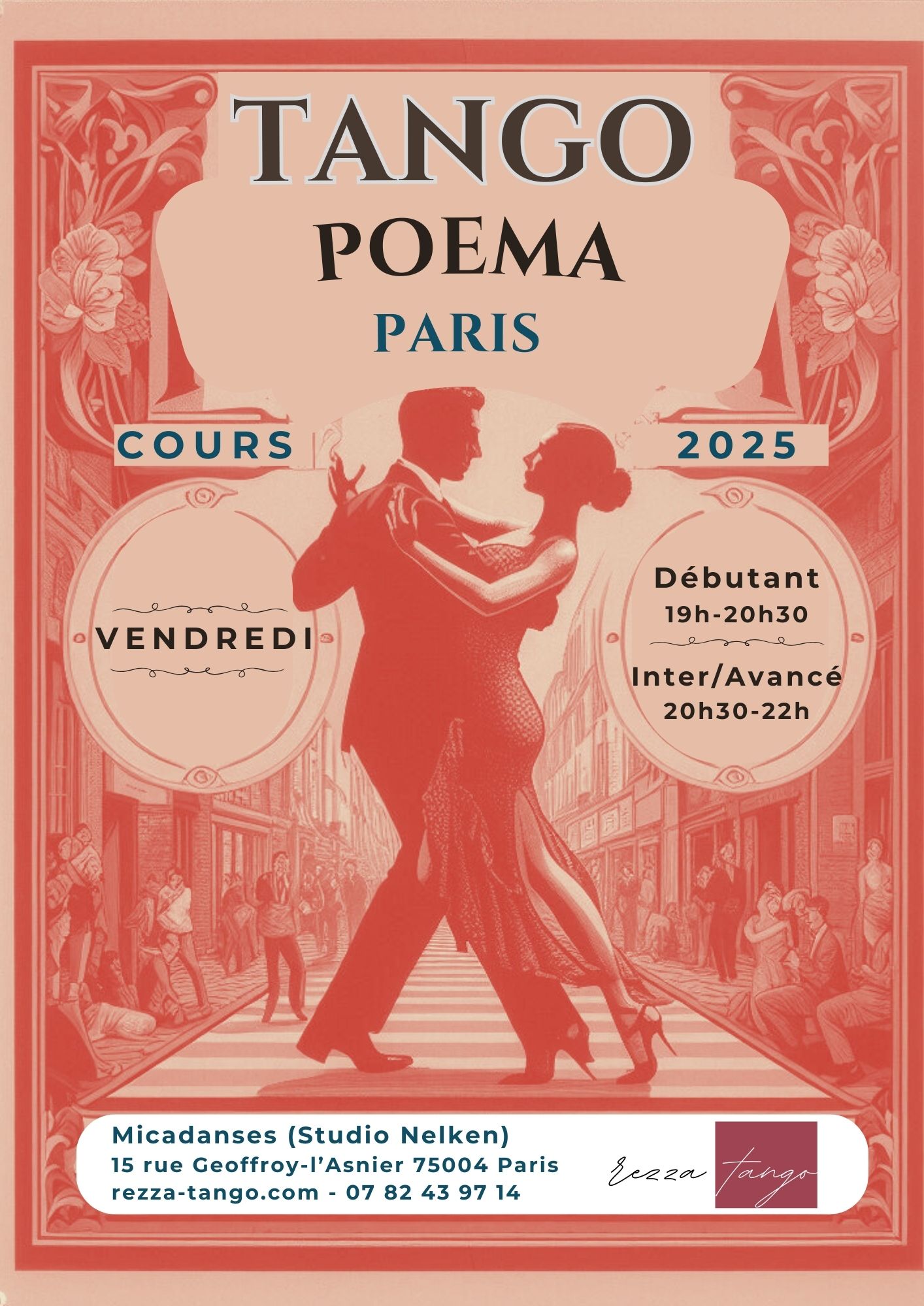 Cours de Tango à Paris- Tango Poema