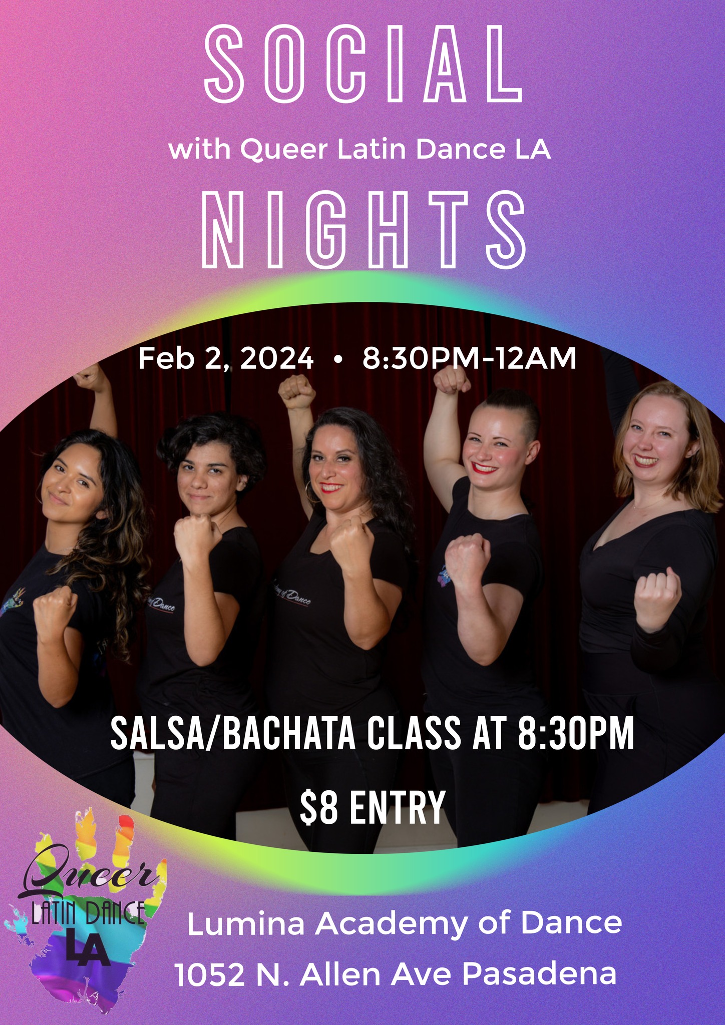 TONIGHT FRIDAY Social Nights 2 2 24