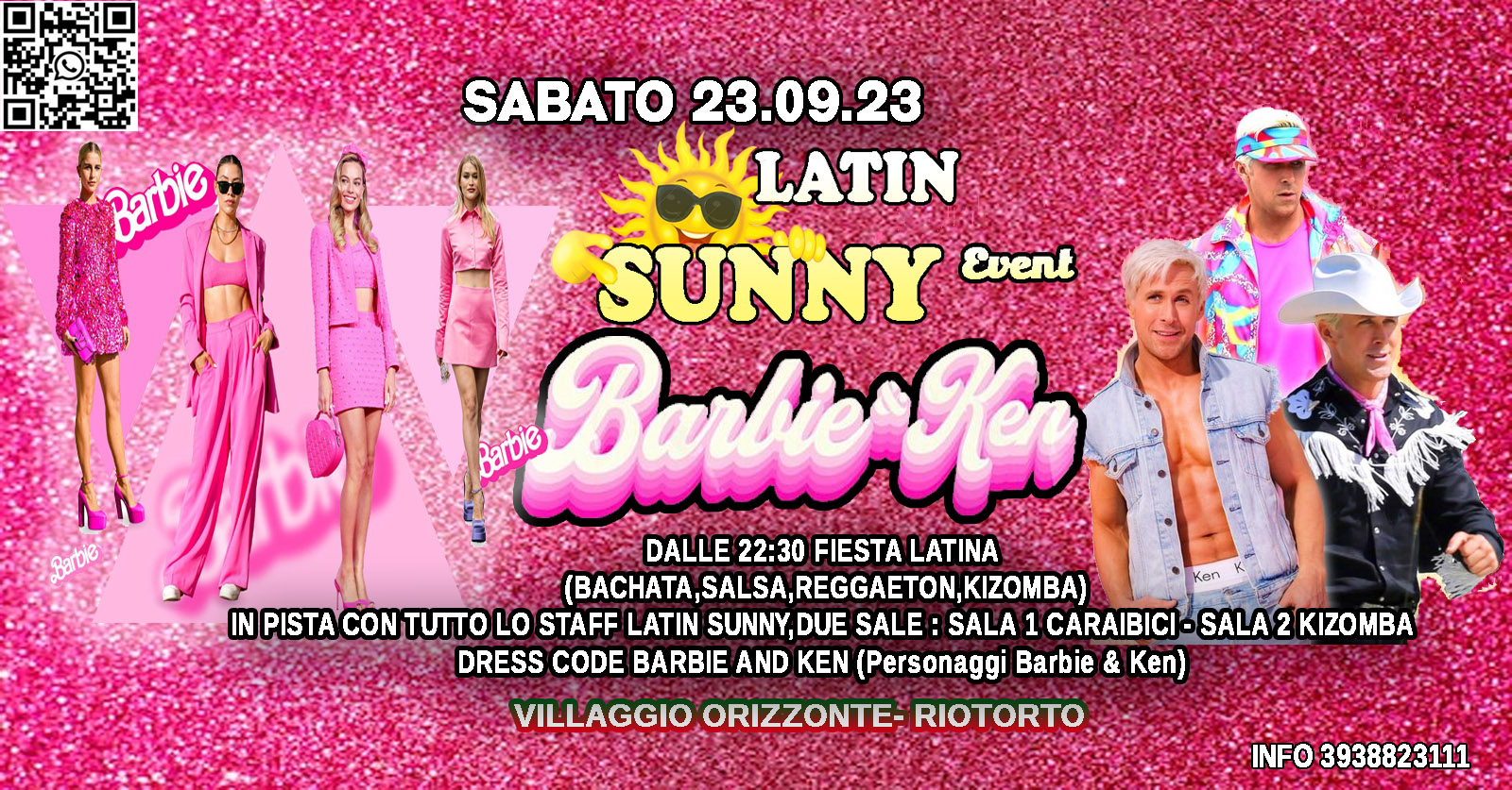 Sabato 23 09 23 πππππ πππππ Fiesta Latina Dress Code Barbie & Ken