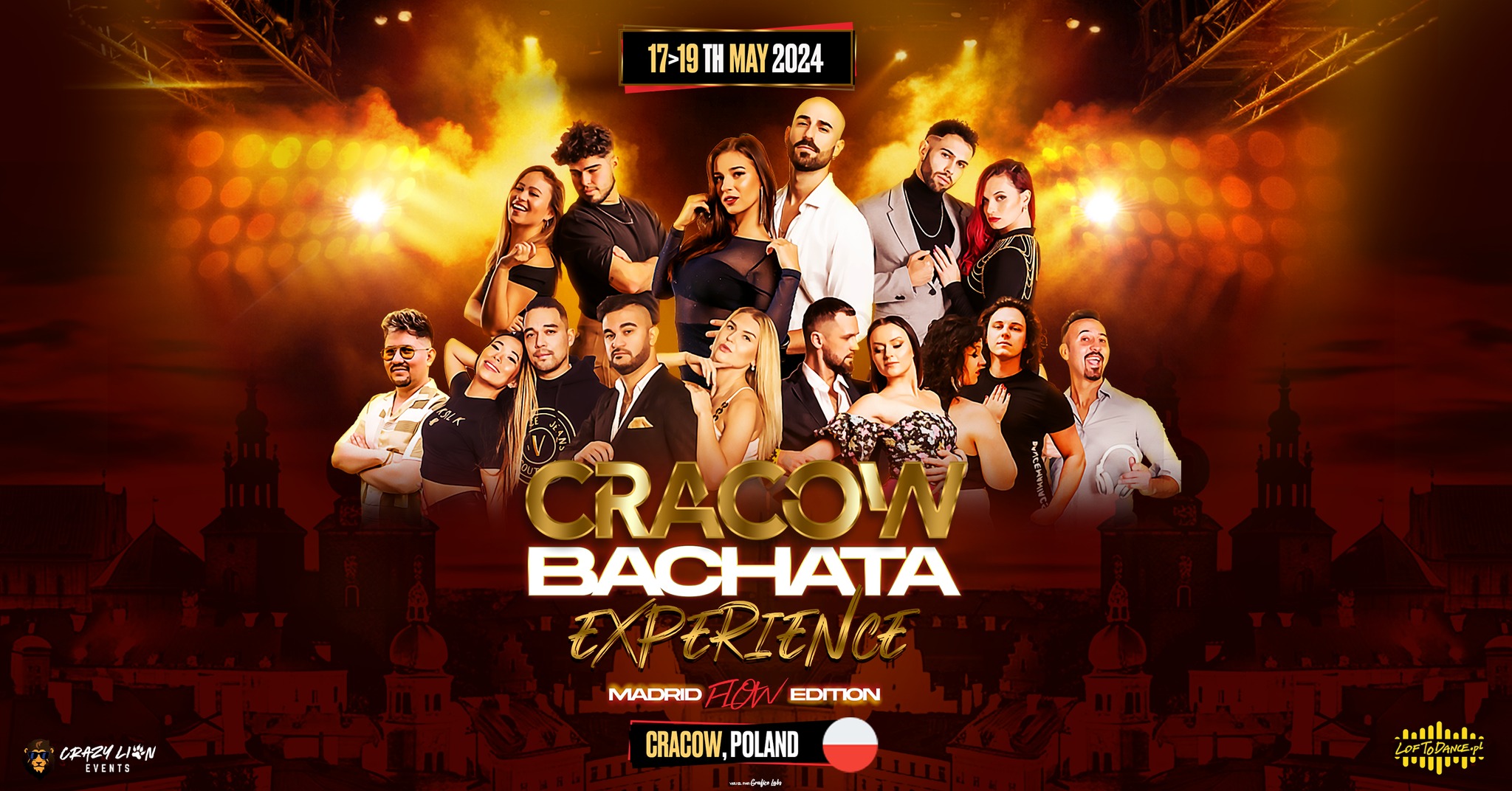 Cracow Bachata Experience 3rd "Madrid Flow Edt" 17-19th May 2024