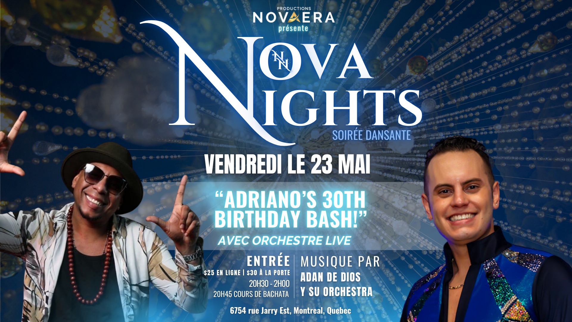 ✨Nova Nights Adriano's 30th Birthday Bash✨