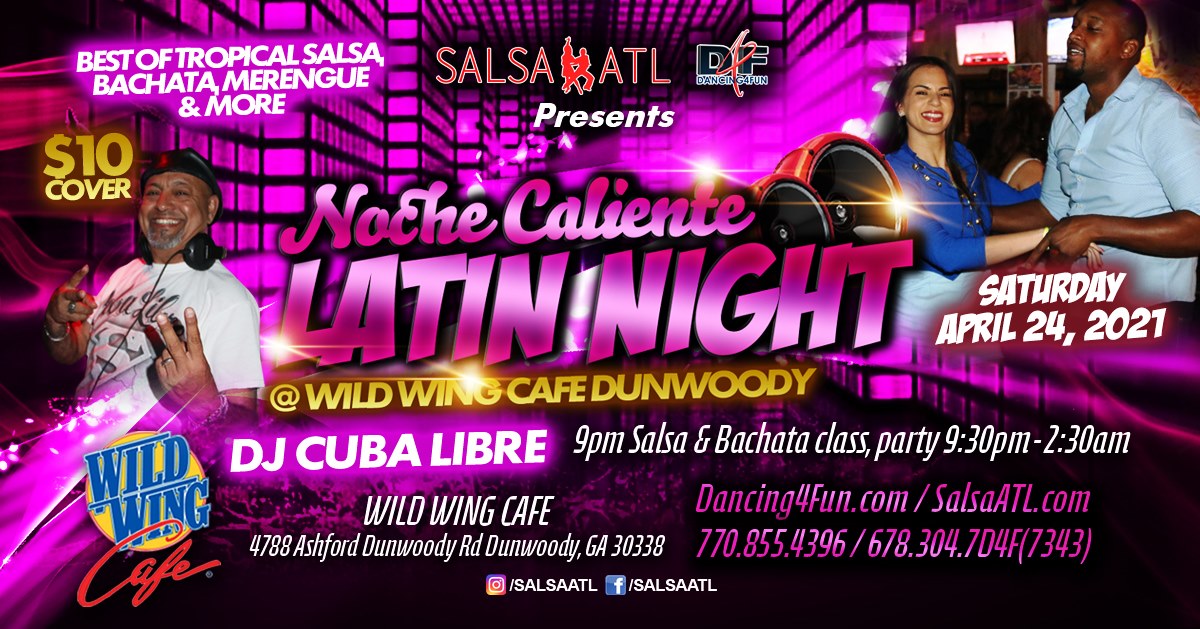 Noche Caliente Saturdays Latin Night ATL w DJ Cuba Libre