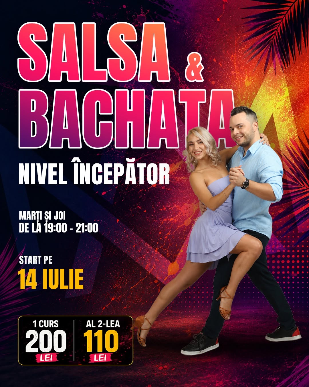 Înscrieri Curs Salsa & Bachata