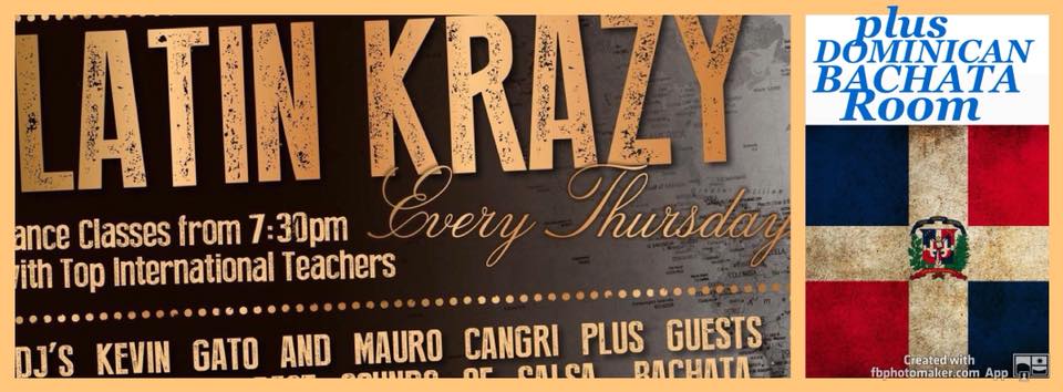 Latin Krazy at Salsa Temple Place on Embankment , Uk's No 1 !