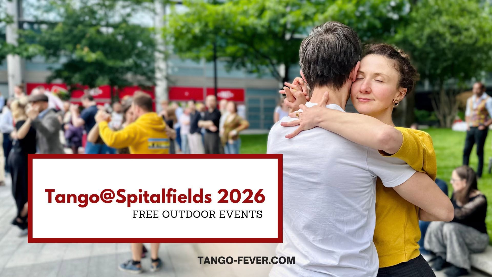Tango@Spitalfields Sun 26 July FREE outdoor event