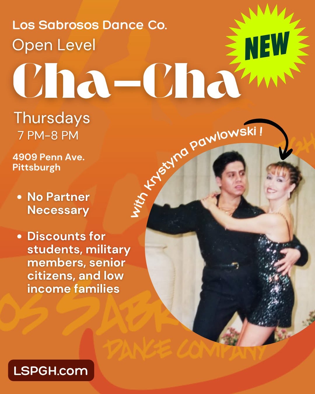 Cha-Cha Class (Open Level)