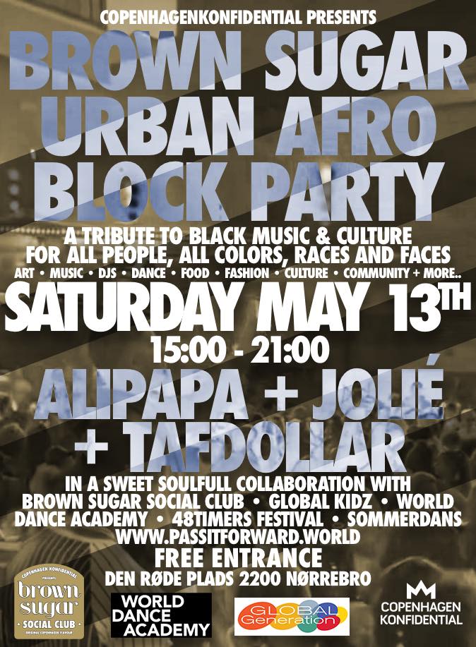 Brown Sugar Urban Afro Block Party X 48 TIMER