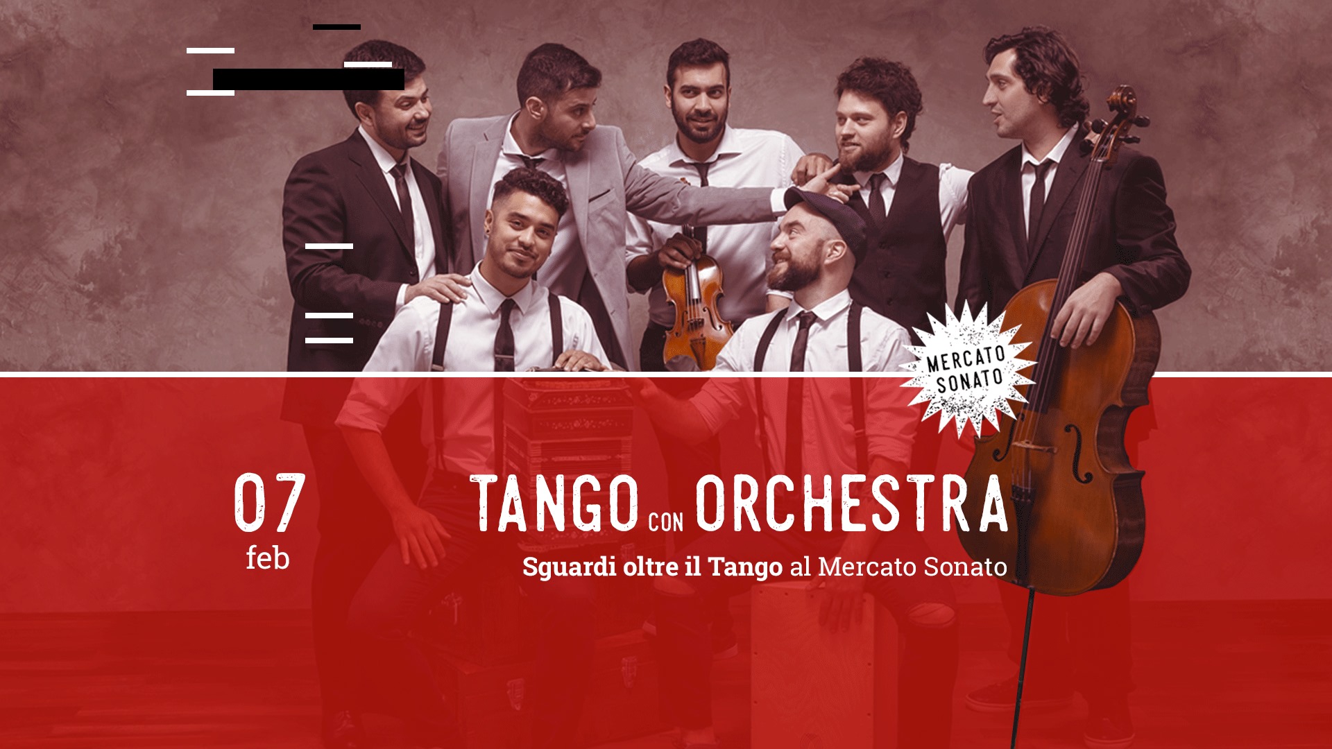 Tango Orchestra Elegante Sport al Mercato Sonato