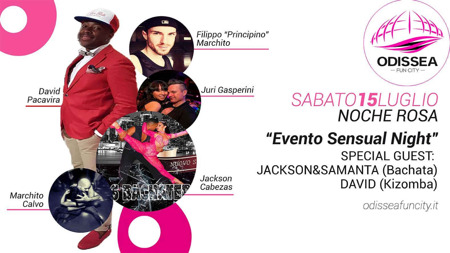 II° Sensual Night Odissea Mondo Latino