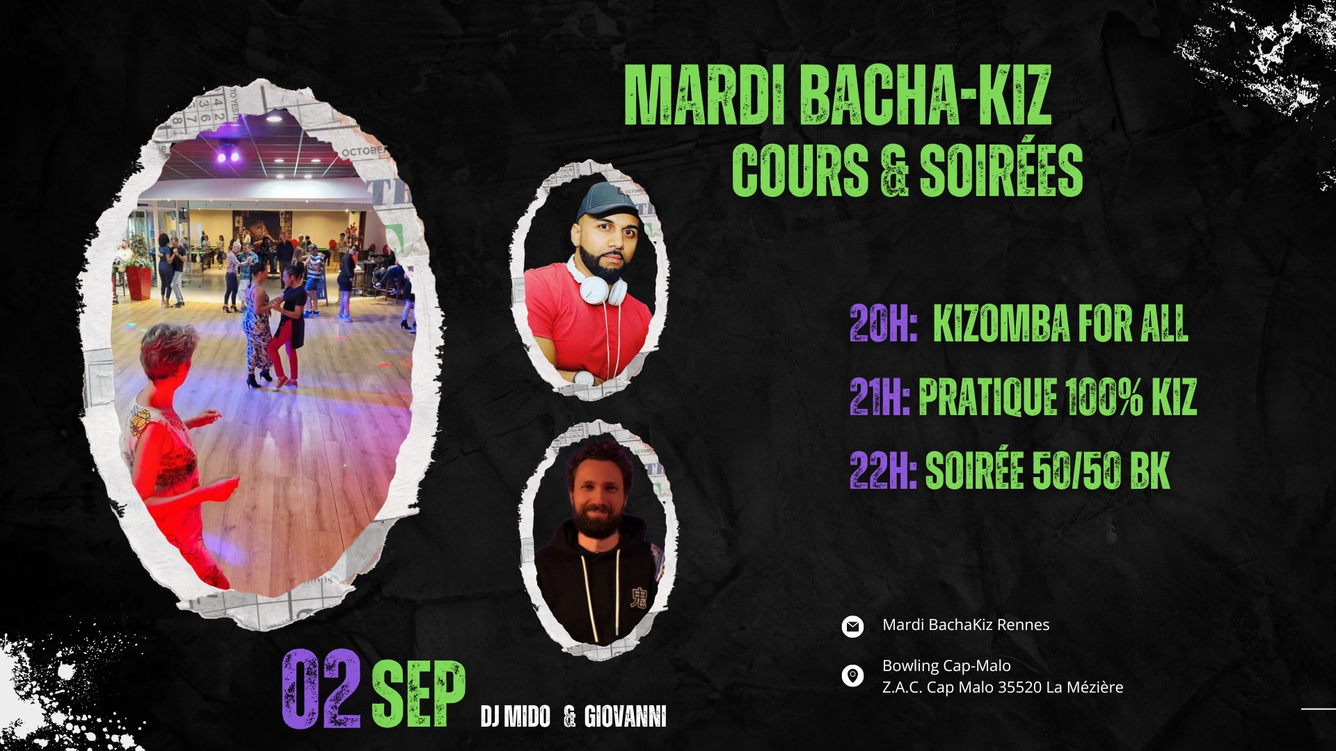 Mardis Bachata & Kizomba