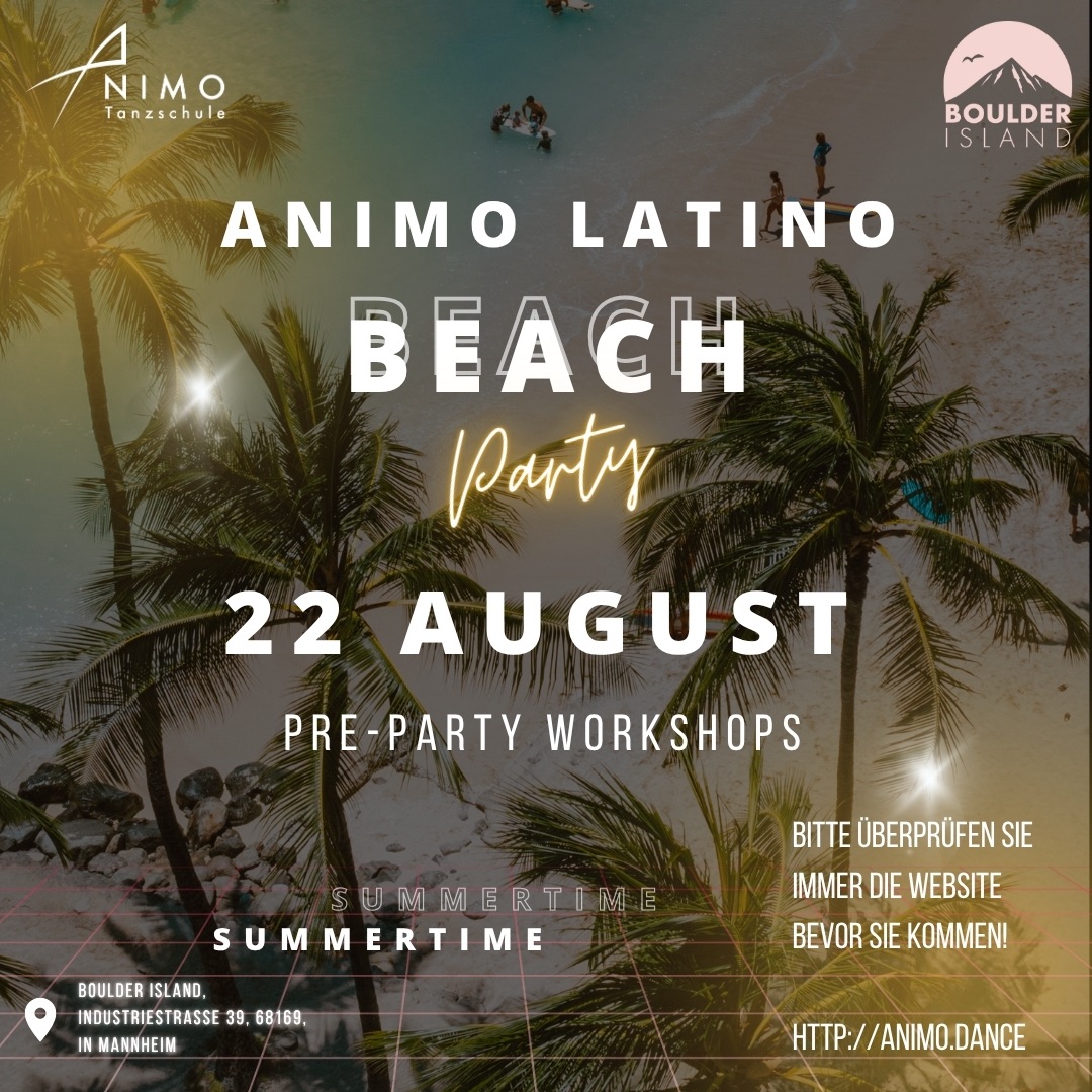 Animo Latino Beach Party