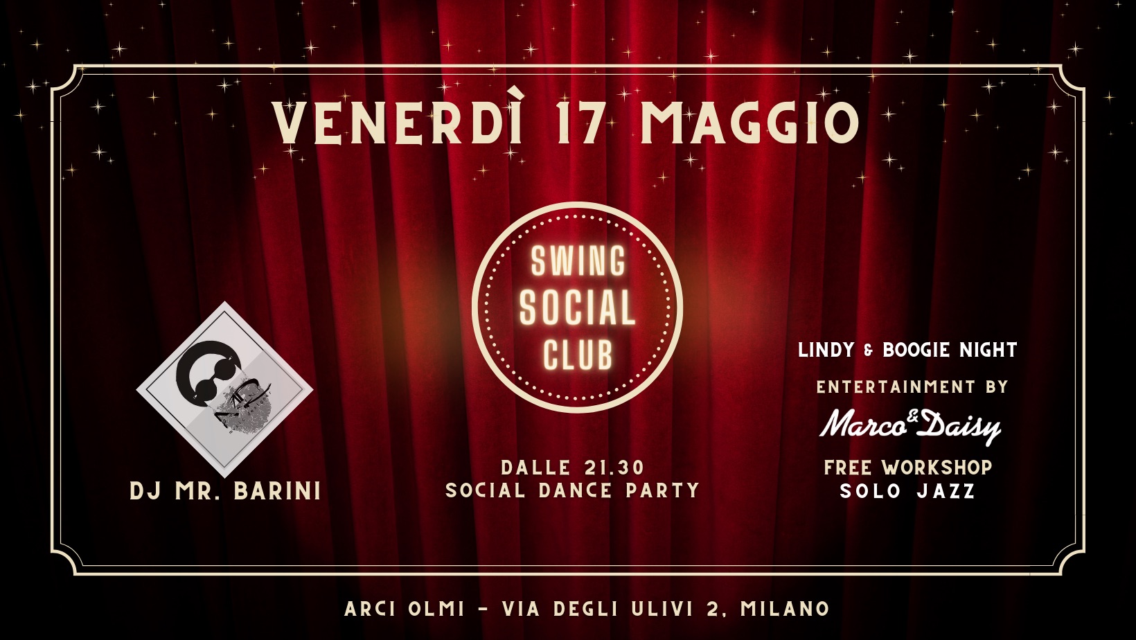Swing Social Club 17.05 - Party for dancers