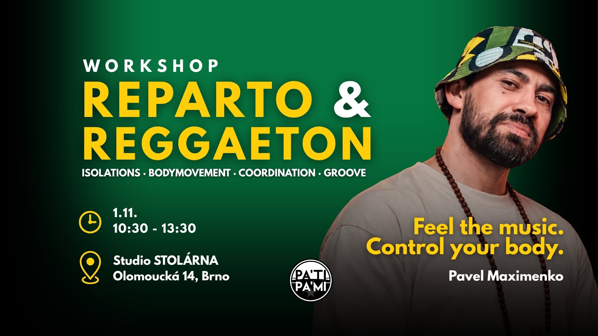 REGGAETON & REPARTO WORKSHOP Body Movement, Groove & Musicality